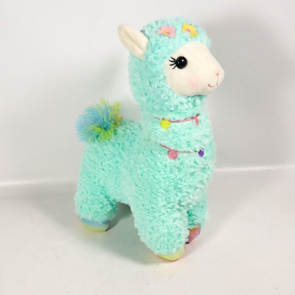 blue llama plush